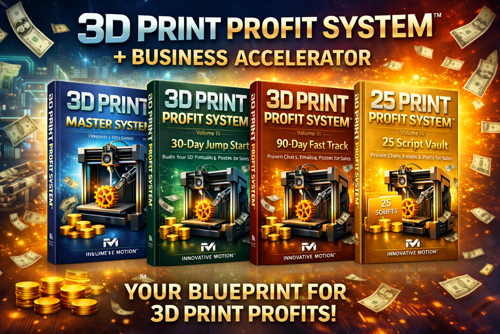 3D Print Profit System™ + Business Accelerator